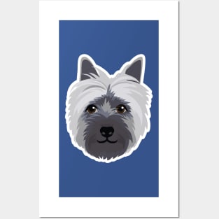 'Dougie' the Cairn Terrier Posters and Art